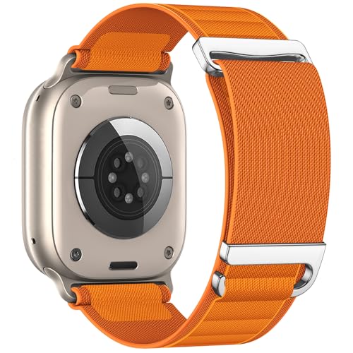LontL Nylon Loop Kompatibel mit Apple Watch Armband Ultra 2 Ultra 49mm 46mm 45mm 44mm, Nylon Sport Armbänder für iWatch Series 10 9 8 7 6 5 4 3 SE 2 1 Damen Herren LontL Nylon Loop Kompatibel mit Apple Watch Armband Ultra 2 Ultra 49mm 46mm 45mm 44mm, Nylon Sport Armbänder für iWatch Series 10 9 8 7 6 5 4 3 SE 2 1 Damen Herren von LontL