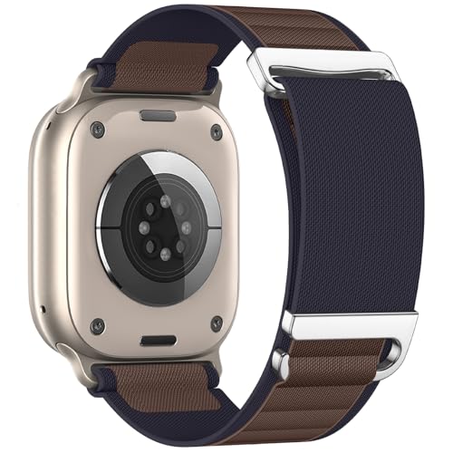 LontL Nylon Loop Kompatibel mit Apple Watch Armband Ultra 2 Ultra 49mm 46mm 45mm 44mm, Nylon Sport Armbänder für iWatch Series 10 9 8 7 6 5 4 3 SE 2 1 Damen Herren LontL Nylon Loop Kompatibel mit Apple Watch Armband Ultra 2 Ultra 49mm 46mm 45mm 44mm, Nylon Sport Armbänder für iWatch Series 10 9 8 7 6 5 4 3 SE 2 1 Damen Herren von LontL