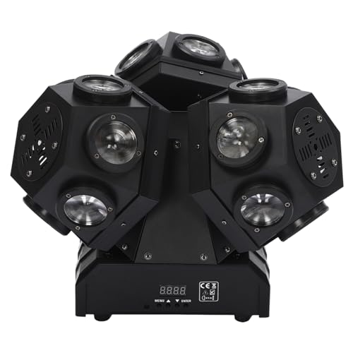 Loobiiny Rotierende Strahlenleuchten,Umzug Kopf Mit MontagebüGel,Scheinwerfer Led BüHnenlicht,Moving Head Licht 180w Loobiiny Rotierende Strahlenleuchten,Umzug Kopf Mit MontagebüGel,Scheinwerfer Led BüHnenlicht,Moving Head Licht 180w von Loobiiny