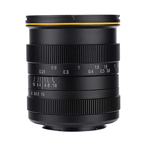 Kamlan 28 mm f 1.4 Objektiv Weitwinkel-APS-C große Blende, manueller Fokus, kompatibel mit Canon M Mount Sony E Mount Fuji X Mount M43 Mount spiegellose Kameras (kompatibel mit Fuji X) von LookingSky