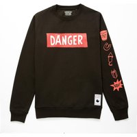 Looney Tunes ACME Capsule Danger Sweatshirt - Schwarz - L von Looney Tunes