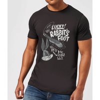 Looney Tunes ACME Lucky Rabbits Foot Men's T-Shirt - Black - M von Looney Tunes