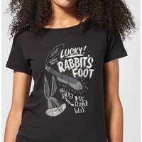 Looney Tunes ACME Lucky Rabbits Foot Women's T-Shirt - Black - L von Looney Tunes