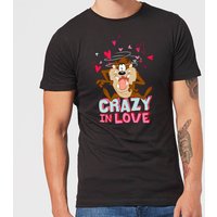 Looney Tunes Crazy In Love Taz Men's T-Shirt - Black - M von Looney Tunes