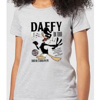 Looney Tunes Daffy Concert Damen T-Shirt - Grau - 3XL von Looney Tunes