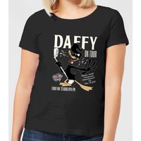 Looney Tunes Daffy Concert Damen T-Shirt - Schwarz - L von Looney Tunes
