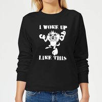 Looney Tunes I Woke Up Like This Damen Pullover - Schwarz - XL von Looney Tunes