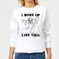 Looney Tunes I Woke Up Like This Damen Pullover - Weiß - XL von Looney Tunes