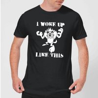 Looney Tunes I Woke Up Like This Herren T-Shirt - Schwarz - XL von Looney Tunes