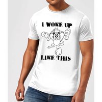 Looney Tunes I Woke Up Like This Herren T-Shirt - Weiß - 5XL Looney Tunes I Woke Up Like This Herren T-Shirt - Weiß - 5XL von Looney Tunes