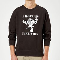 Looney Tunes I Woke Up Like This Pullover - Schwarz - L von Looney Tunes