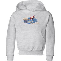 Looney Tunes Peace Among Earthlings Kinder Christmas Hoodie - Grau - 11-12 Jahre von Looney Tunes