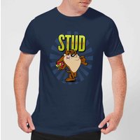 Looney Tunes Stud Taz Men's T-Shirt - Navy - XXL von Looney Tunes
