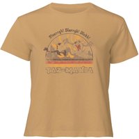 Looney Tunes Surf Women's Cropped T-Shirt - Tan - XL von Looney Tunes