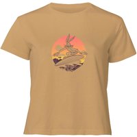 Looney Tunes Surf Women's Cropped T-Shirt - Tan - XXL von Looney Tunes