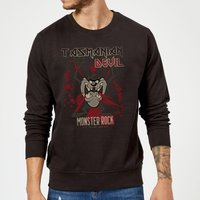 Looney Tunes Taz Monster Rock Pullover - Schwarz - M von Looney Tunes