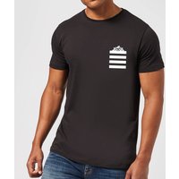 Looney Tunes Taz Stripes Pocket Print Herren T-Shirt - Schwarz - 4XL Looney Tunes Taz Stripes Pocket Print Herren T-Shirt - Schwarz - 4XL von Looney Tunes