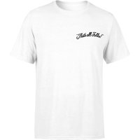 Looney Tunes That's All Folks Embroidered Unisex T-Shirt - White - S von Looney Tunes