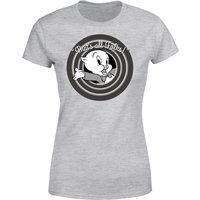 Looney Tunes That's All Folks Schweinchen Dick Damen T-Shirt - Grau - 3XL von Looney Tunes