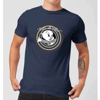 Looney Tunes That's All Folks Schweinchen Dick Herren T-Shirt - Blau - S von Looney Tunes