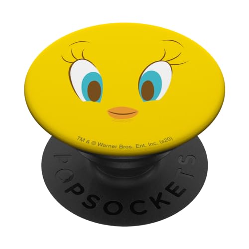Looney Tunes Tweety Head PopSockets mit austauschbarem PopGrip Looney Tunes Tweety Head PopSockets mit austauschbarem PopGrip von Looney Tunes