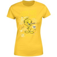 Looney Tunes Tweety Pie More Puddy Tats Damen T-Shirt - Gelb - L von Looney Tunes