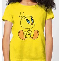 Looney Tunes Tweety Sitting Damen T-Shirt - Gelb - L von Looney Tunes
