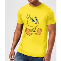 Looney Tunes Tweety Sitting Herren T-Shirt - Gelb - L von Looney Tunes