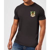 Looney Tunes Wile E Coyote Gesicht Faux Pocket Herren T-Shirt - Schwarz - 3XL Looney Tunes Wile E Coyote Gesicht Faux Pocket Herren T-Shirt - Schwarz - 3XL von Looney Tunes
