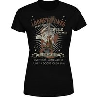 Looney Tunes Wile E Coyote Guitar Arena Tour Damen T-Shirt - Schwarz - XL von Looney Tunes