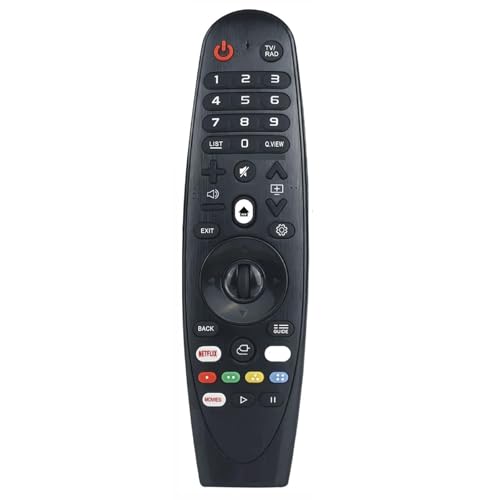 LG Magic Remote Ersatz Universal-Fernbedienung für LG Smart TV Remote OLED EVO/OELD/QNED/QLED/NanoCell/UHD 4K 8K TV mit Zeiger- und Sprachfunktionen LG Magic Remote Ersatz Universal-Fernbedienung für LG Smart TV Remote OLED EVO/OELD/QNED/QLED/NanoCell/UHD 4K 8K TV mit Zeiger- und Sprachfunktionen von Loongroad