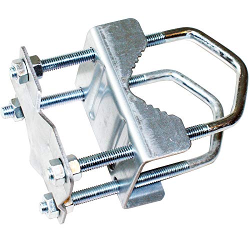 Shelly Mastklemme Halterung | 2,5 cm - 2 Zoll Masthalterung | 8 Mutter Antennendorn Universal Stahl Verlängerung | TV Wandmontage Kit | Schlaufen Shelly Mastklemme Halterung | 2,5 cm - 2 Zoll Masthalterung | 8 Mutter Antennendorn Universal Stahl Verlängerung | TV Wandmontage Kit | Schlaufen von Loops