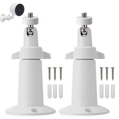 Loovisse 2 Stück Kamerahalterung,Kamera Outdoor Wandhalterung Halterung,Ring Wandhalterung,Halterungen für Überwachungskameras und Videoüberwachungssysteme,360°Verstellbare Standfuß Sockel Zubehör Loovisse 2 Stück Kamerahalterung,Kamera Outdoor Wandhalterung Halterung,Ring Wandhalterung,Halterungen für Überwachungskameras und Videoüberwachungssysteme,360°Verstellbare Standfuß Sockel Zubehör von Loovisse