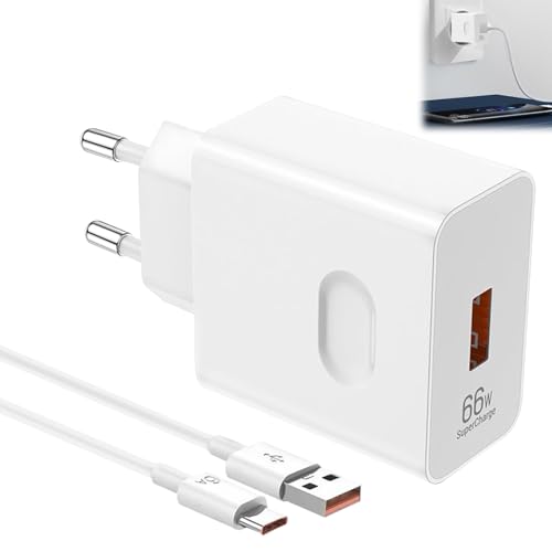 Loovisse USB Ladegerät,66W Supercharge Schnellladegerät für Huawei Honor,Ladekabel,Charger,Adapter Ladegerät mit 6A ladekabel 1M für Honor 70 Lite 200 Lite Honor Pad9 X8a Huawei MatePad Tablet Loovisse USB Ladegerät,66W Supercharge Schnellladegerät für Huawei Honor,Ladekabel,Charger,Adapter Ladegerät mit 6A ladekabel 1M für Honor 70 Lite 200 Lite Honor Pad9 X8a Huawei MatePad Tablet von Loovisse
