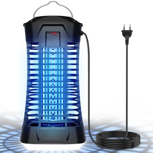 Loowoko Mückenlampe, Elektrischer Insektenvernichter Elektrisch, 4200V 15W Mückenkiller, Elektrische Fliegenfalle, Mückenvernichter, Mückenfalle Elektrisch, Insektenlampe, Anti Mücken, Fliegen, Motte Loowoko Mückenlampe, Elektrischer Insektenvernichter Elektrisch, 4200V 15W Mückenkiller, Elektrische Fliegenfalle, Mückenvernichter, Mückenfalle Elektrisch, Insektenlampe, Anti Mücken, Fliegen, Motte von Loowoko