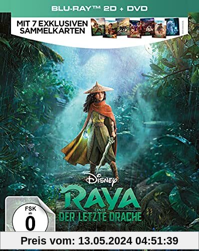Raya und der letzte Drache (BD+DVD Deluxe Set) [Blu-ray] von Lopez, Estrada Carlos