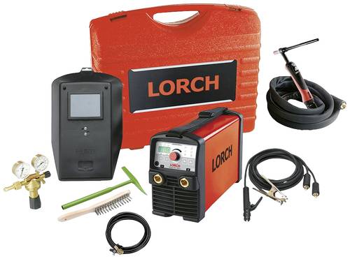 Lorch HandyTIG 180 DC ControlPro mit WIG-Montagepack WIG-Schweißgerät 3 - 180A inkl. Zubehör von Lorch