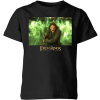 Lord Of The Rings Aragorn Kids' T-Shirt - Black - 7-8 Jahre von Lord Of The Rings