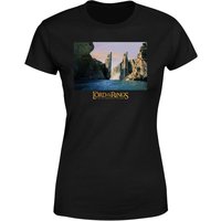 Lord Of The Rings Argonath Women's T-Shirt - Black - 3XL von Lord Of The Rings