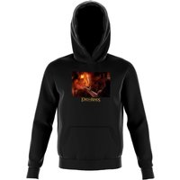 Lord Of The Rings You Shall Not Pass Kids' Hoodie - Black - 11-12 Jahre von Lord Of The Rings