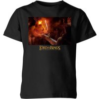 Lord Of The Rings You Shall Not Pass Kids' T-Shirt - Black - 9-10 Jahre von Lord Of The Rings