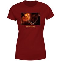 Lord Of The Rings You Shall Not Pass Women's T-Shirt - Burgundy - XXL von Original Hero