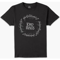 The Lord Of The Rings Men's T-Shirt in Black - L von Lord of The Rings