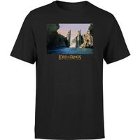 Lord Of The Rings Argonath Men's T-Shirt - Black - M von Lord of the Rings