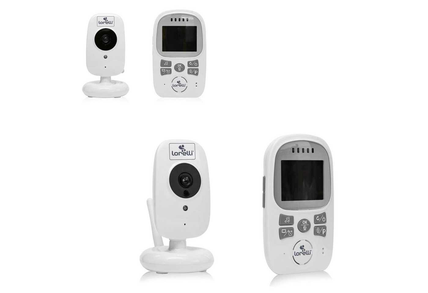 Lorelli Babyphone Babyphone Safeness, Nachtsicht, 2,4 " LCD-Farbdisplay, Temperaturanzeige Lorelli Babyphone Babyphone Safeness, Nachtsicht, 2,4 " LCD-Farbdisplay, Temperaturanzeige von Lorelli