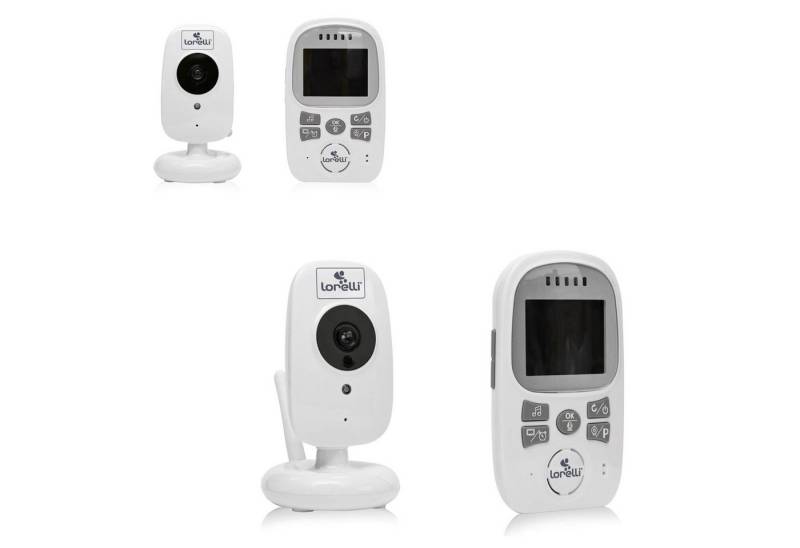 Lorelli Babyphone Babyphone Safeness, Nachtsicht, 2,4 " LCD-Farbdisplay, Temperaturanzeige von Lorelli
