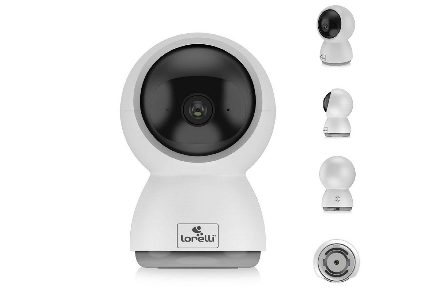Lorelli Video-Babyphone Babyphone Trinity Wi-Fi-Kamera, Bewegungserkennung, Nachtsicht bis 10 m Lorelli Video-Babyphone Babyphone Trinity Wi-Fi-Kamera, Bewegungserkennung, Nachtsicht bis 10 m von Lorelli