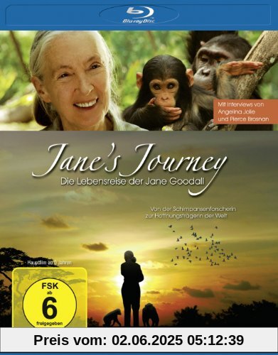 Jane's Journey - Die Lebensreise der Jane Goodall (OmU) [Blu-ray] von Lorenz Knauer