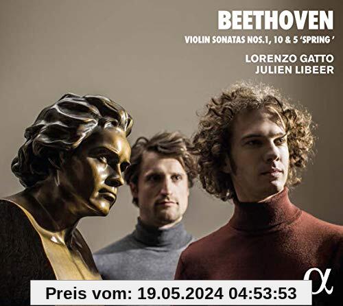 Ludwig van Beethoven - Violinsonaten Vol.2 - Nr. 1, 10 & 5 von Lorenzo Gatto (Violine)