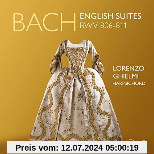 Bach: Englische Suiten BWV 806-811 von Lorenzo Ghielmi